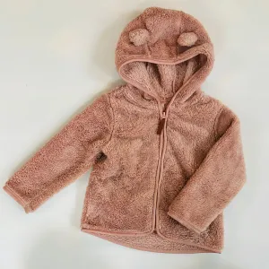 Fluffy Jacket, 12-18m // H&M