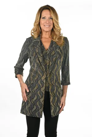 Frank Lyman Gold/Navy Blazer Style 234308