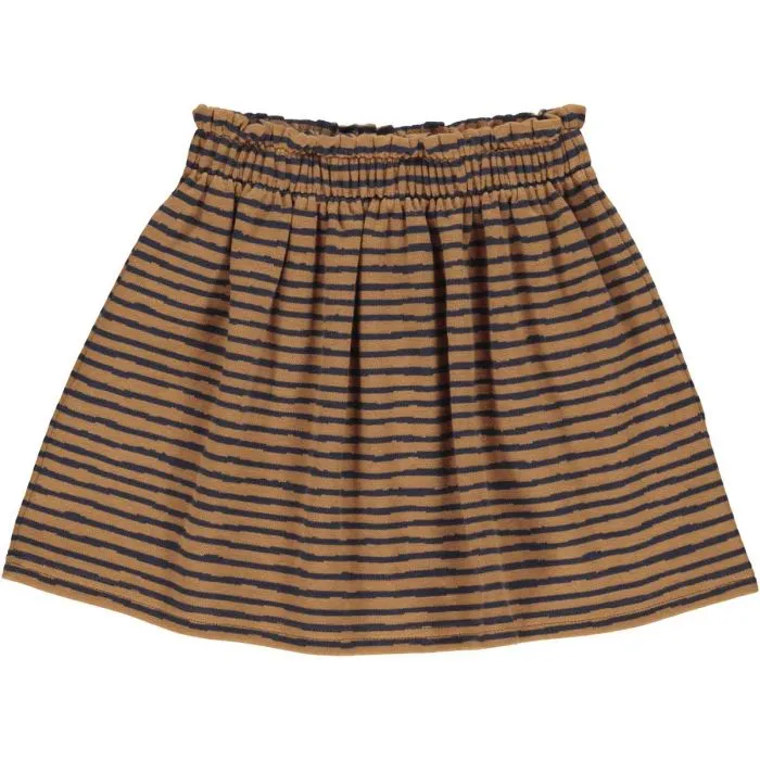 Fred's World Night Blue Stripe Organic Cotton Skirt