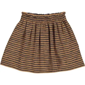 Fred's World Night Blue Stripe Organic Cotton Skirt