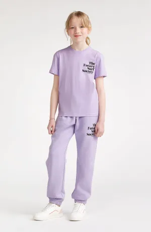Future Surf Society Jogginghose | Purple Rose