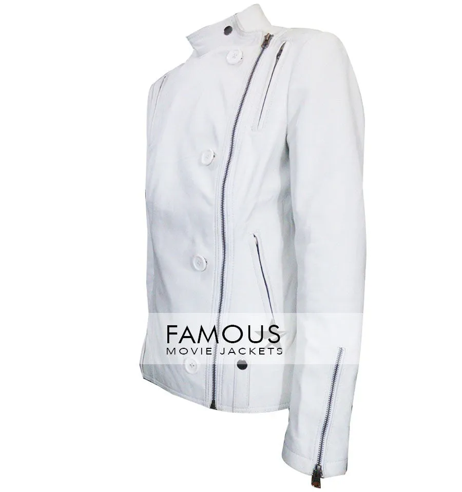 Get Smart Anne Hathaway White Jacket