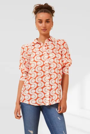 Gina Shirt - Orange