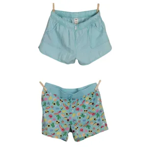 GIRL SIZE 14 YEARS - OSHKOSH & CHILDREN'S PLACE, 2 Pack Casual Shorts VGUC B15
