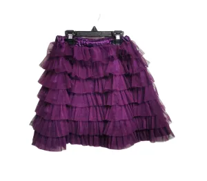 GIRL SIZE 7 YEARS - JONA MICHELLE, Ruffles & Lace Tulle Skirt EUC B52