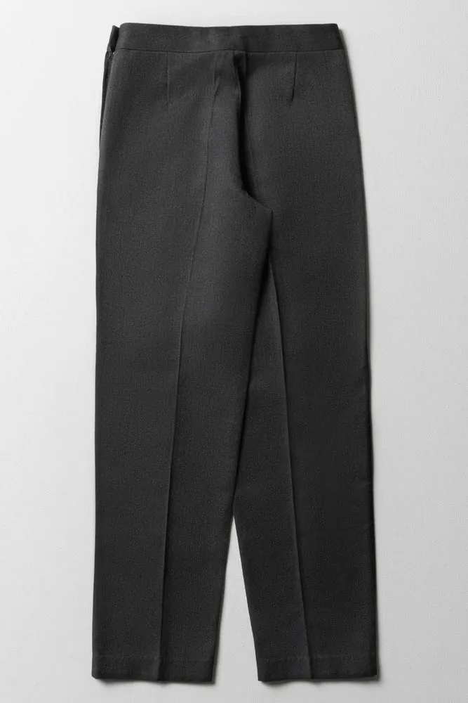 Girls School Skirt Grey