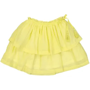 Girls Sophie Yellow Skirt