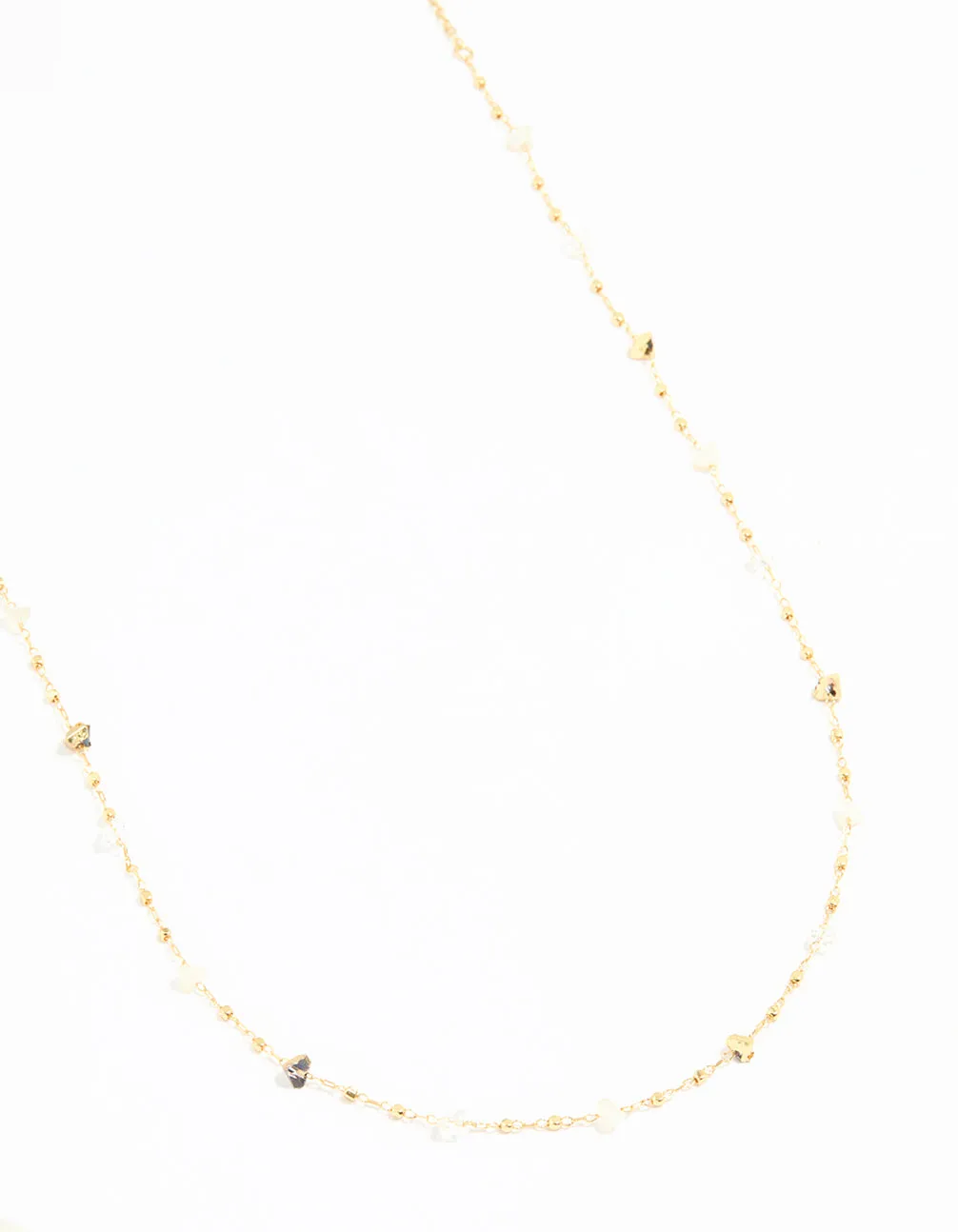 Gold Plated Semi Precious Stone Waist Chain