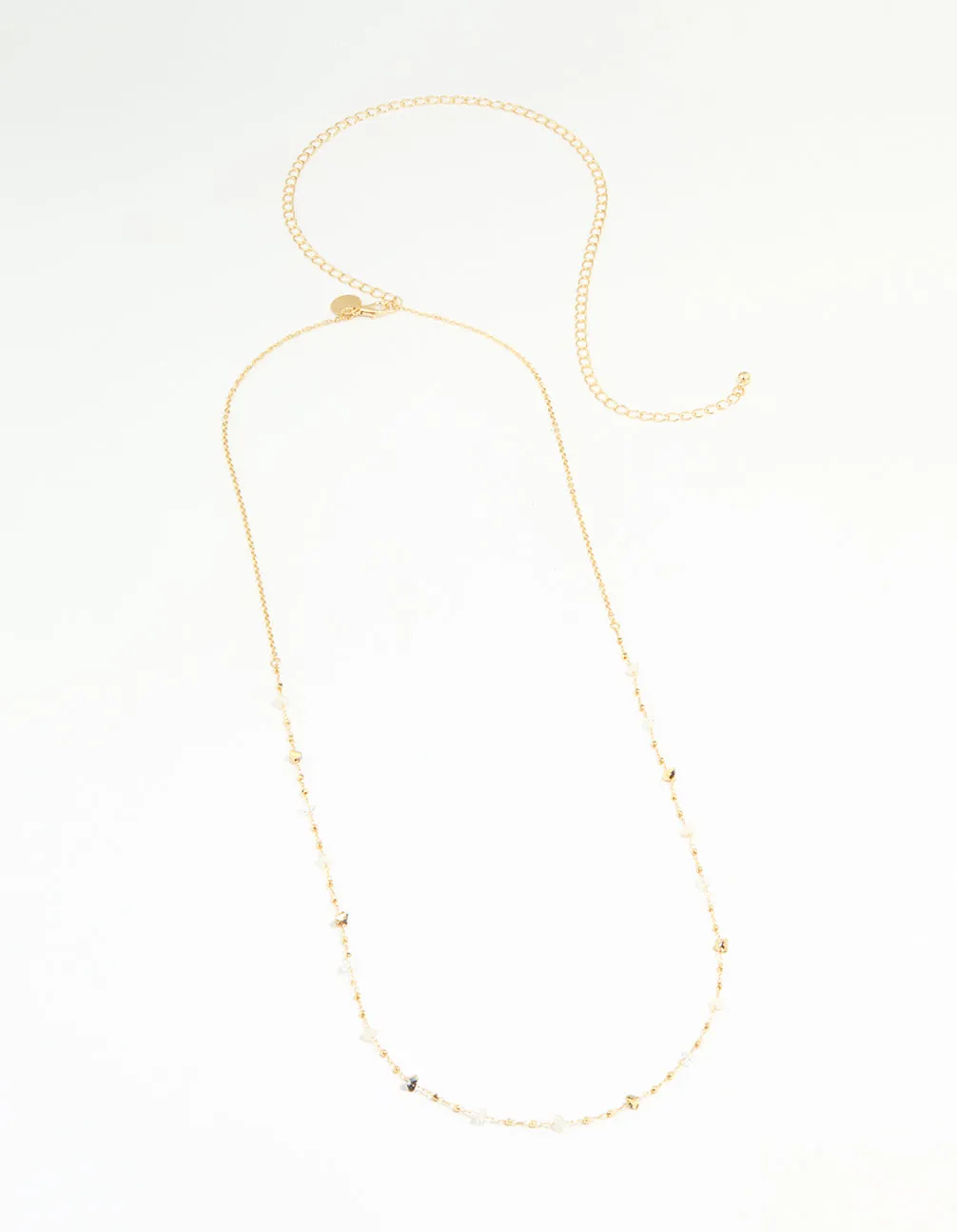 Gold Plated Semi Precious Stone Waist Chain