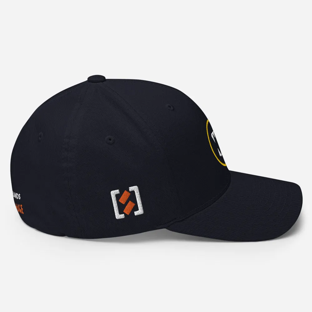 Gold Ring Teeth Icon Structured Twill Cap