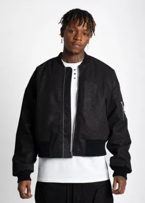 GUAPI Starry Sky Flight Jacket (Black)