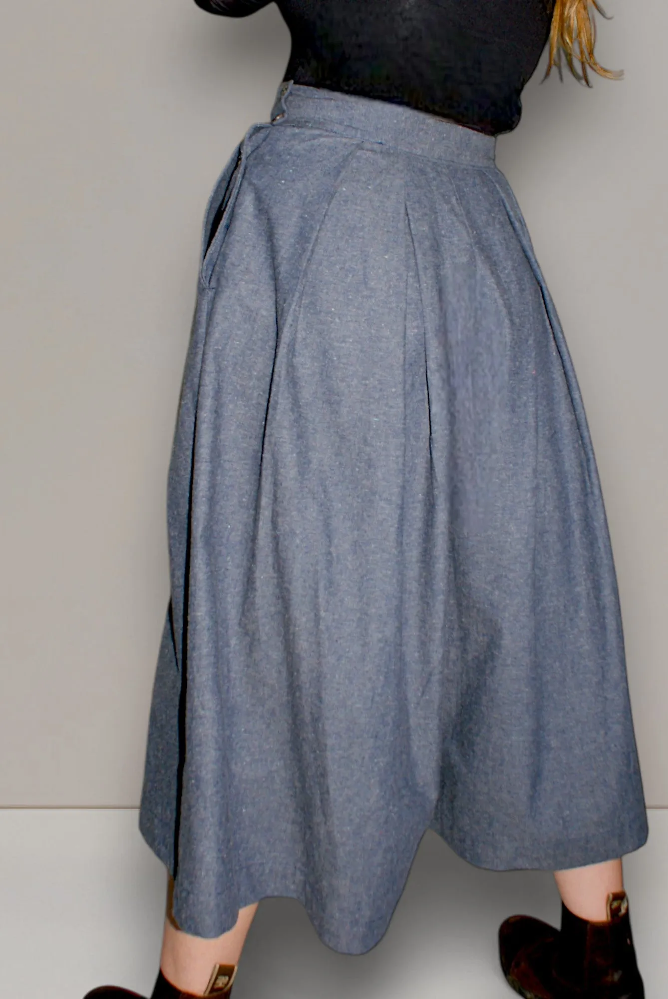 Hakama trouser-skirt (ready to ship)