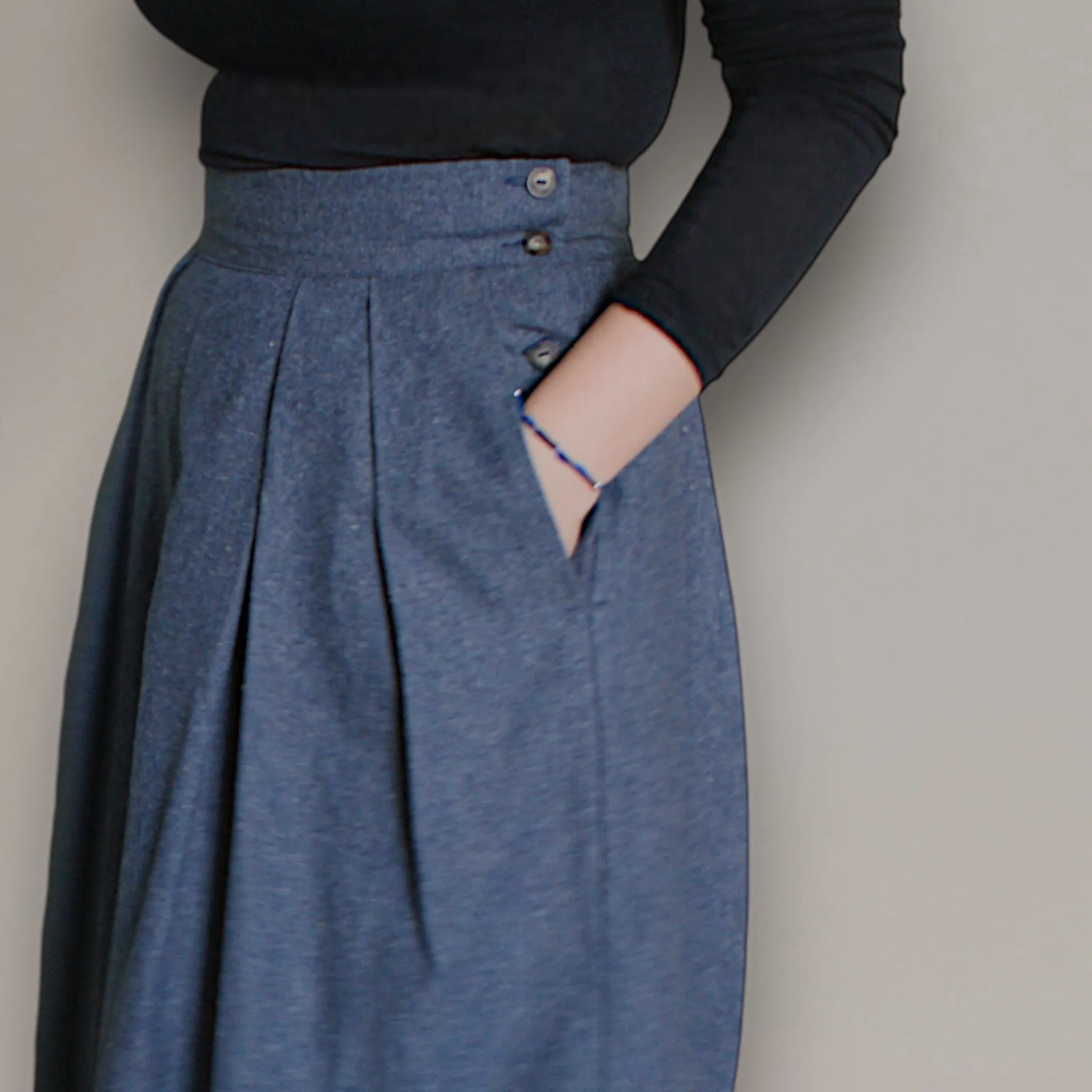 Hakama trouser-skirt (ready to ship)