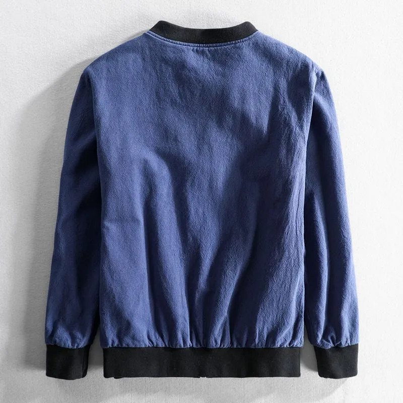 Hamilton Linen Bomber Jacket