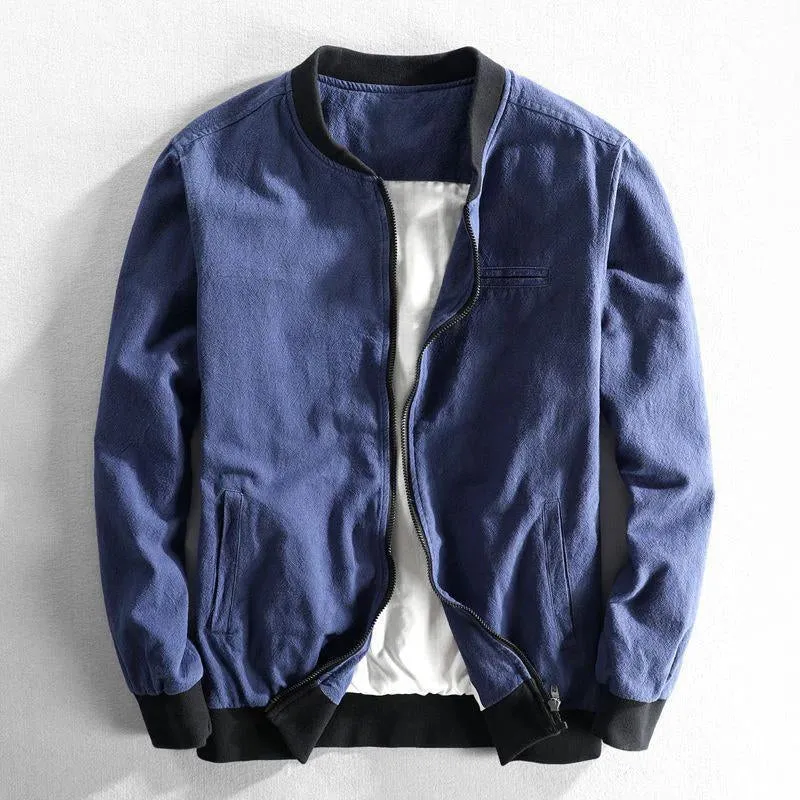 Hamilton Linen Bomber Jacket