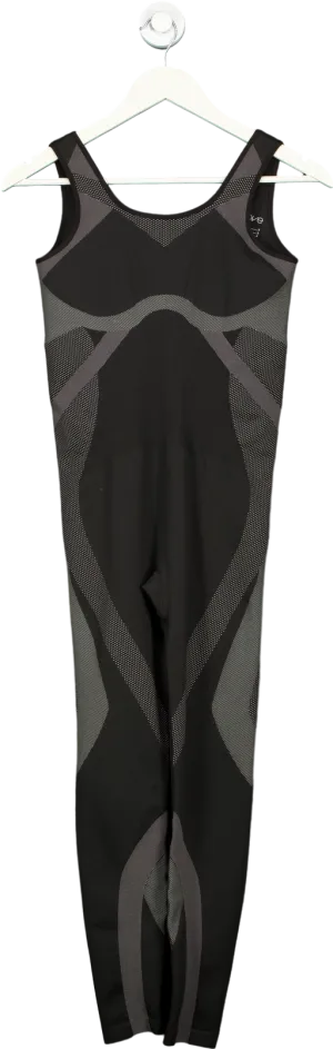 H&M Black Patterned Move Leggings UK S
