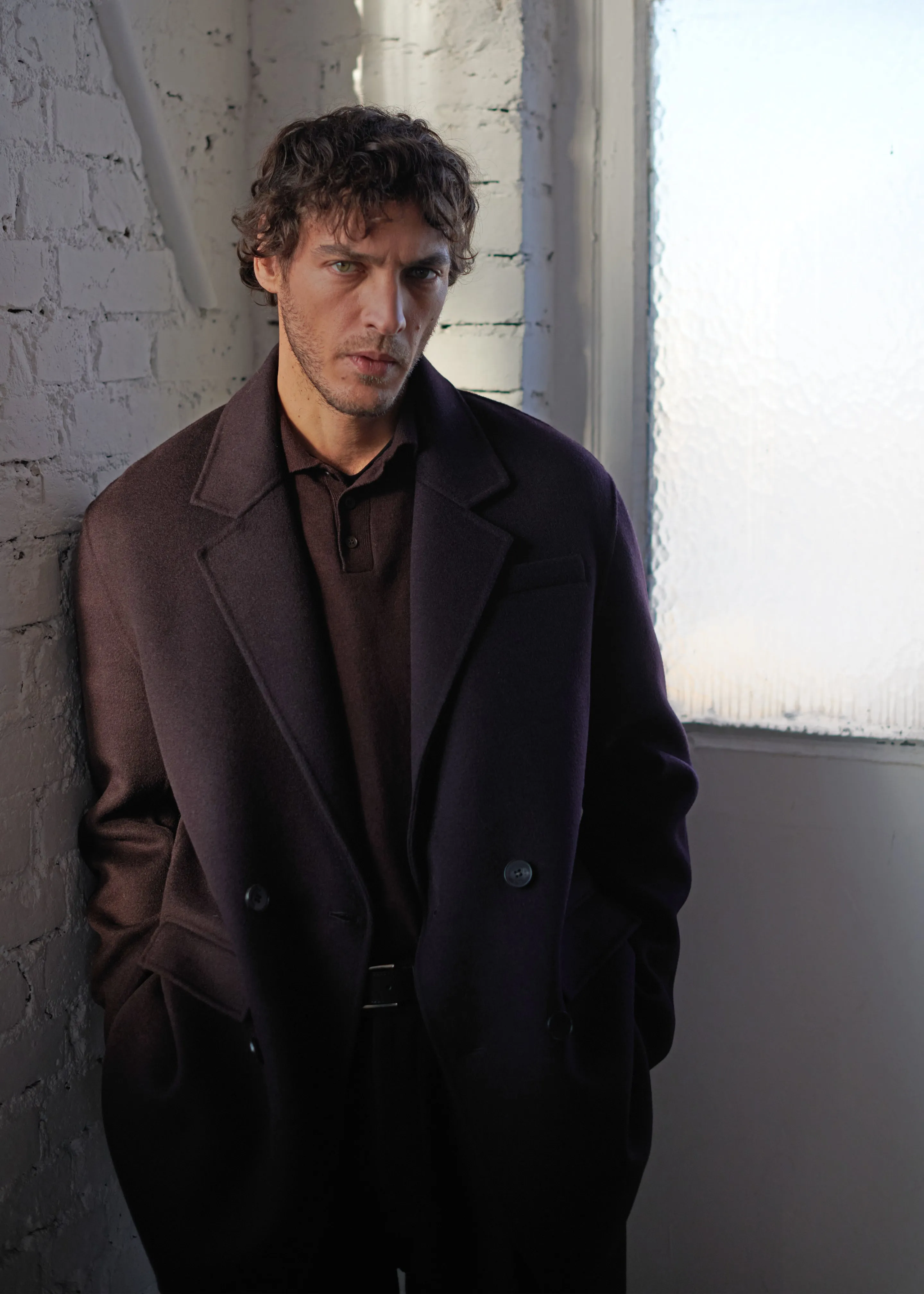 Harry Wool Blazer - Dark Plum