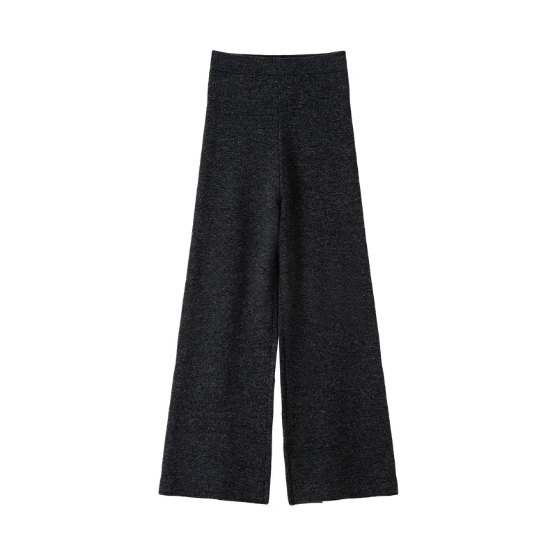 High-Intelligence Minimalist Knit Suit
