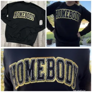 Homebody Chenille Patch Sweatshirt