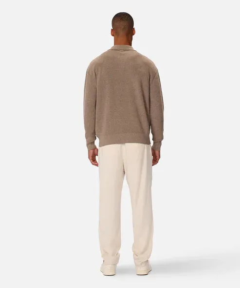 INDUSTRIE - The New England Polo Knit - Walnut