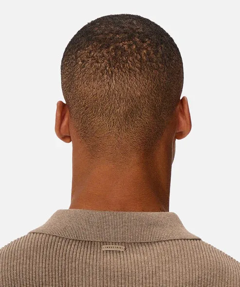 INDUSTRIE - The New England Polo Knit - Walnut