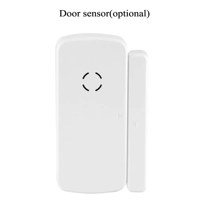 Intelligent Home Security System - 3x Motion Detection, 3x Door Sensor, Smoke Detector, 2x Remote Control, SOS Feature