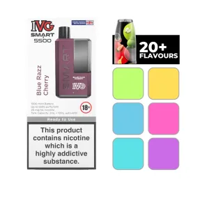 IVG Smart 5500 Blue Razz Cherry