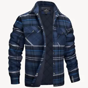 James - cosy flannel comfort jacket for men