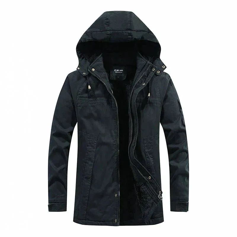 James/ Cozy fleece jacket with hood