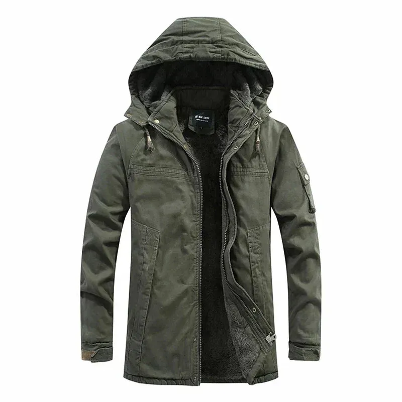 James/ Cozy fleece jacket with hood