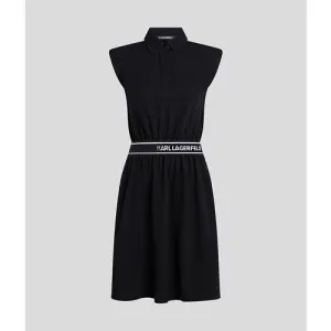JERSEY POLO DRESS