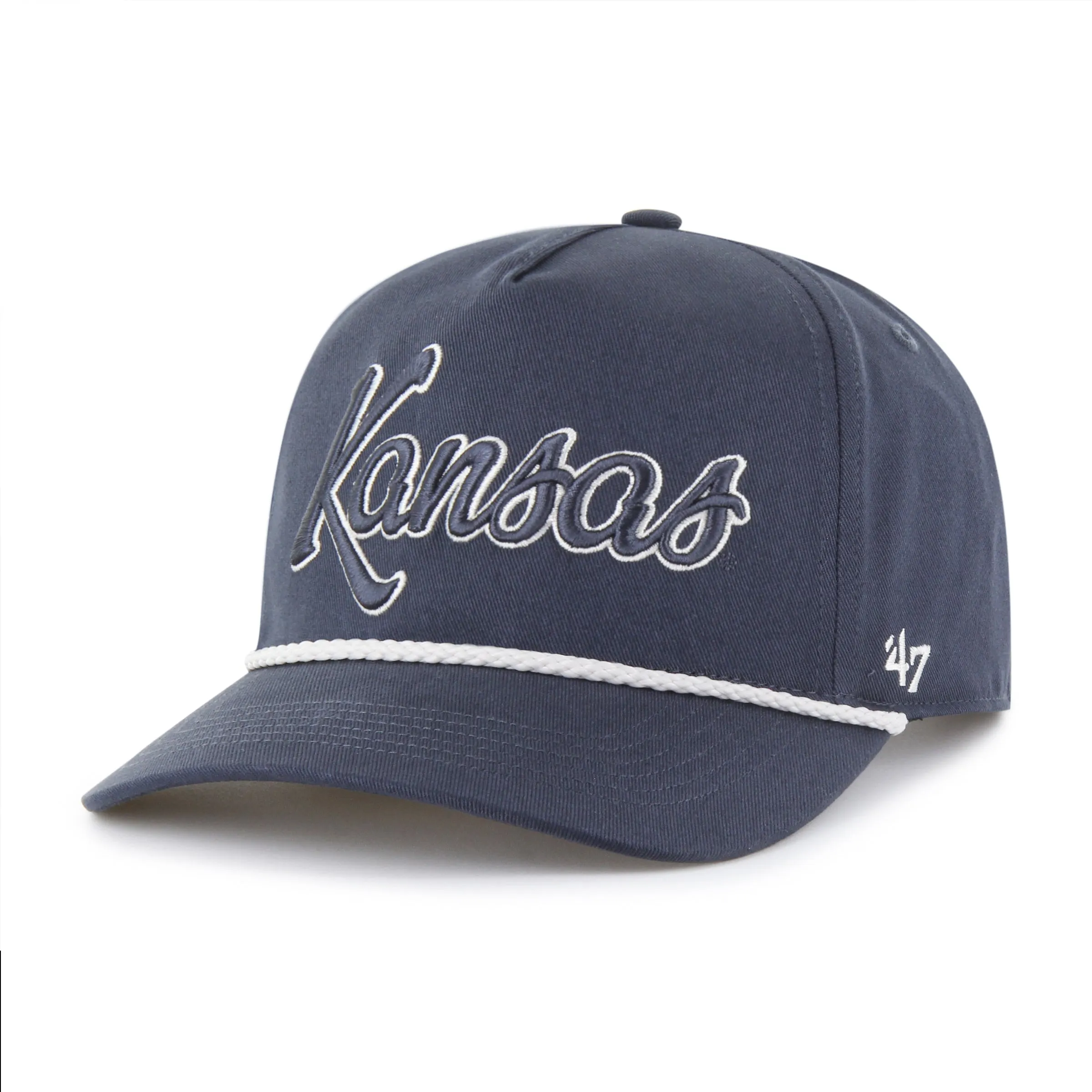 KANSAS JAYHAWKS OVERHAND TWO TONE '47 HITCH