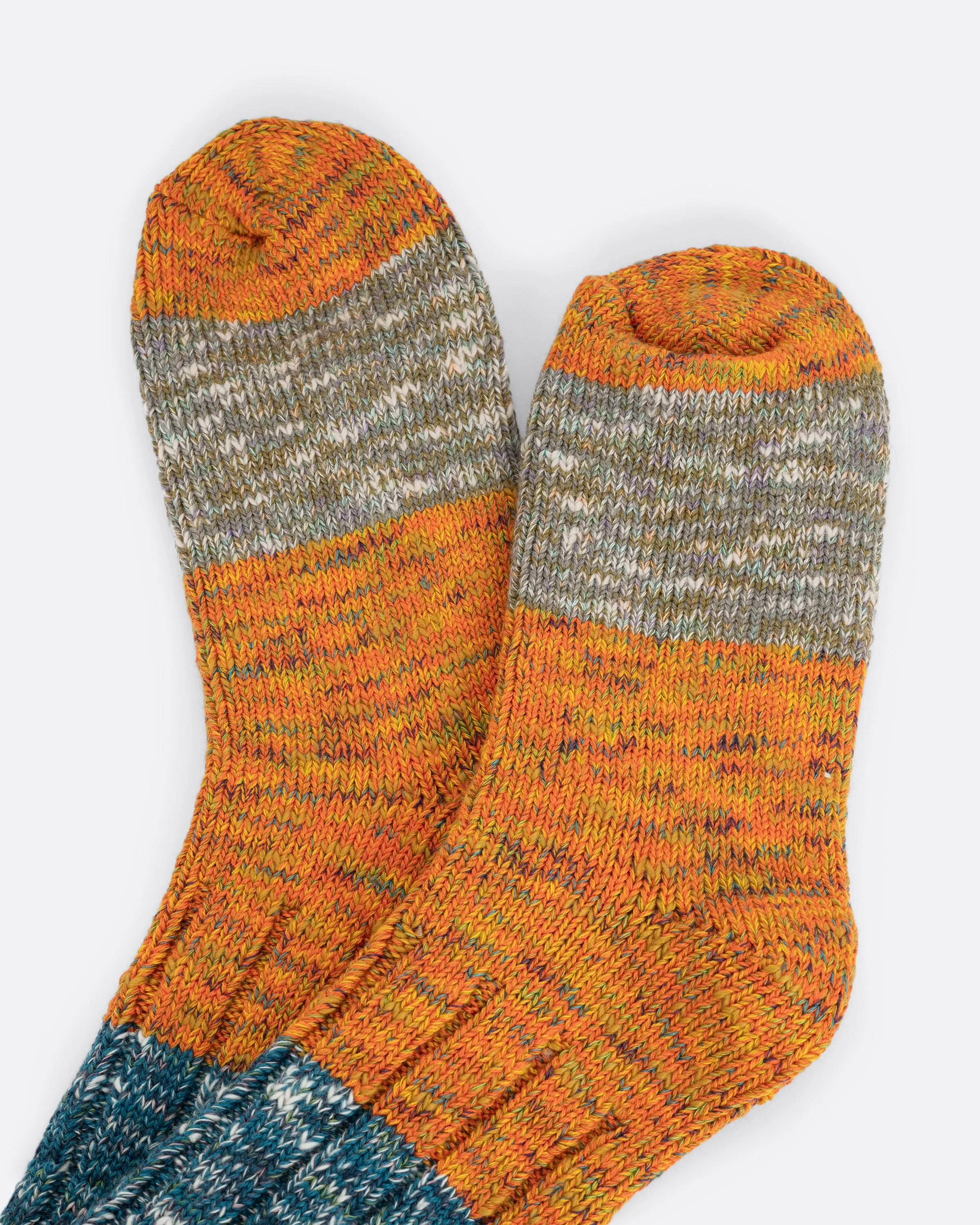 Kapital 56 Yarns Orange Van Gogh Socks