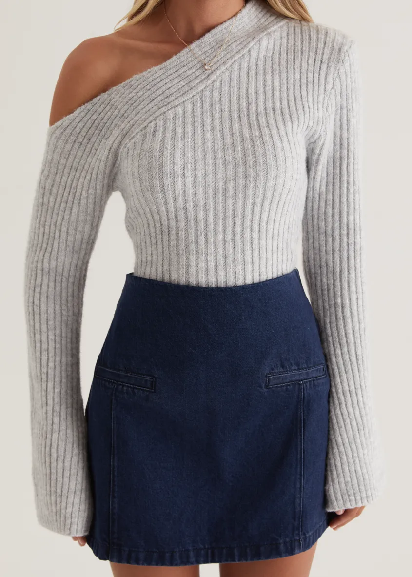 Kelsey Denim Skirt - Indigo