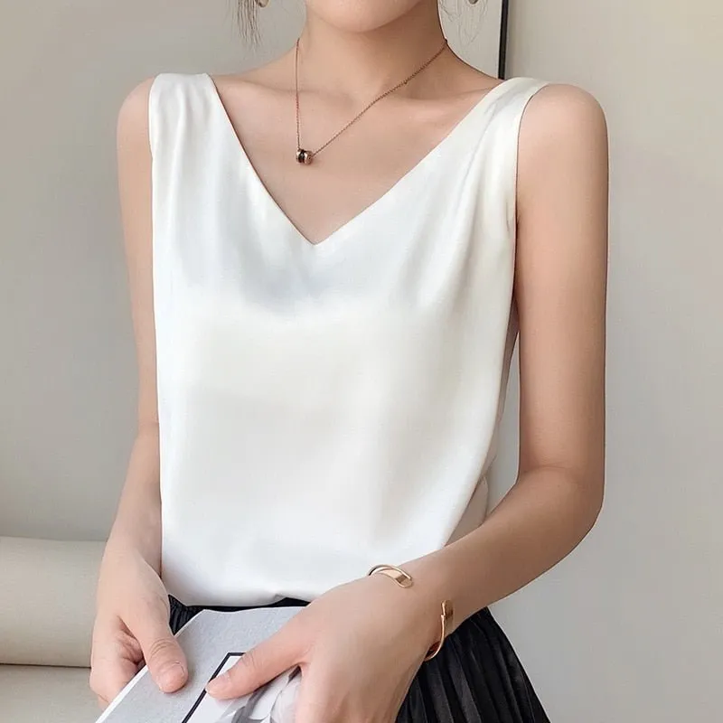 Kerenza | Silky Tank Top