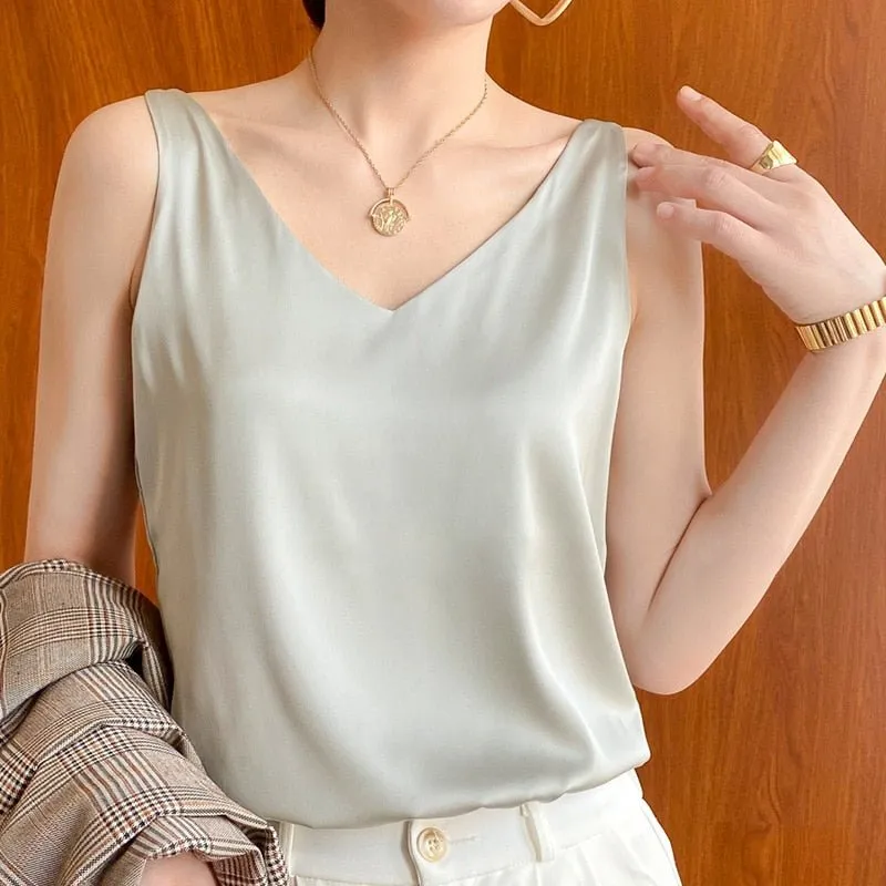 Kerenza | Silky Tank Top