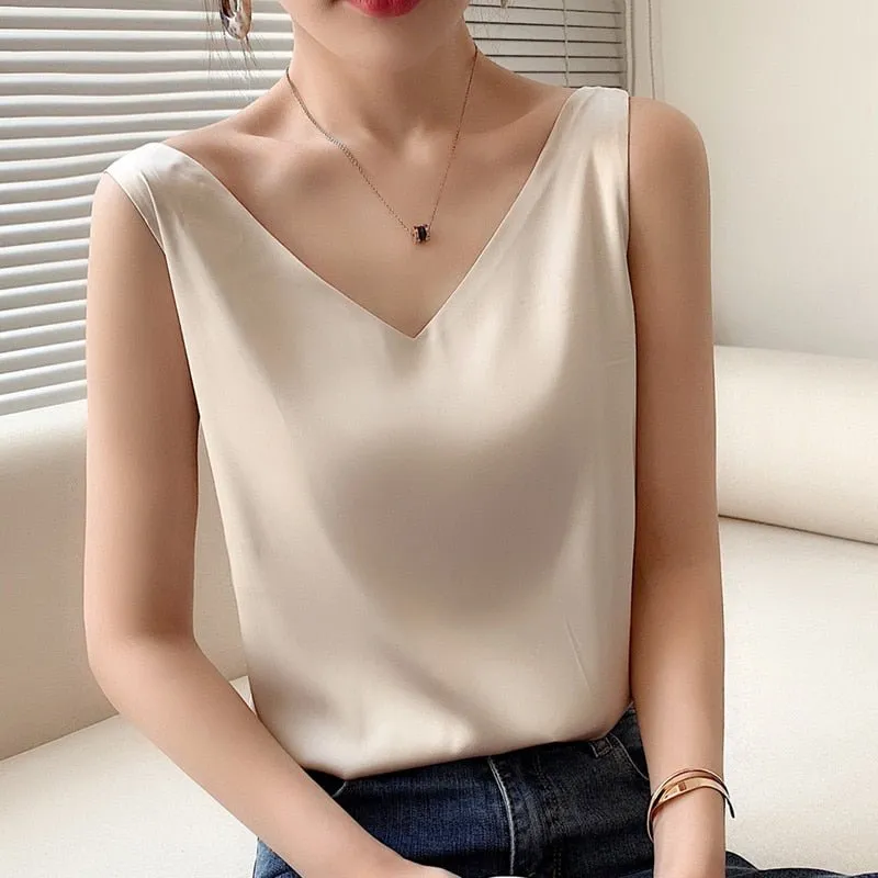 Kerenza | Silky Tank Top