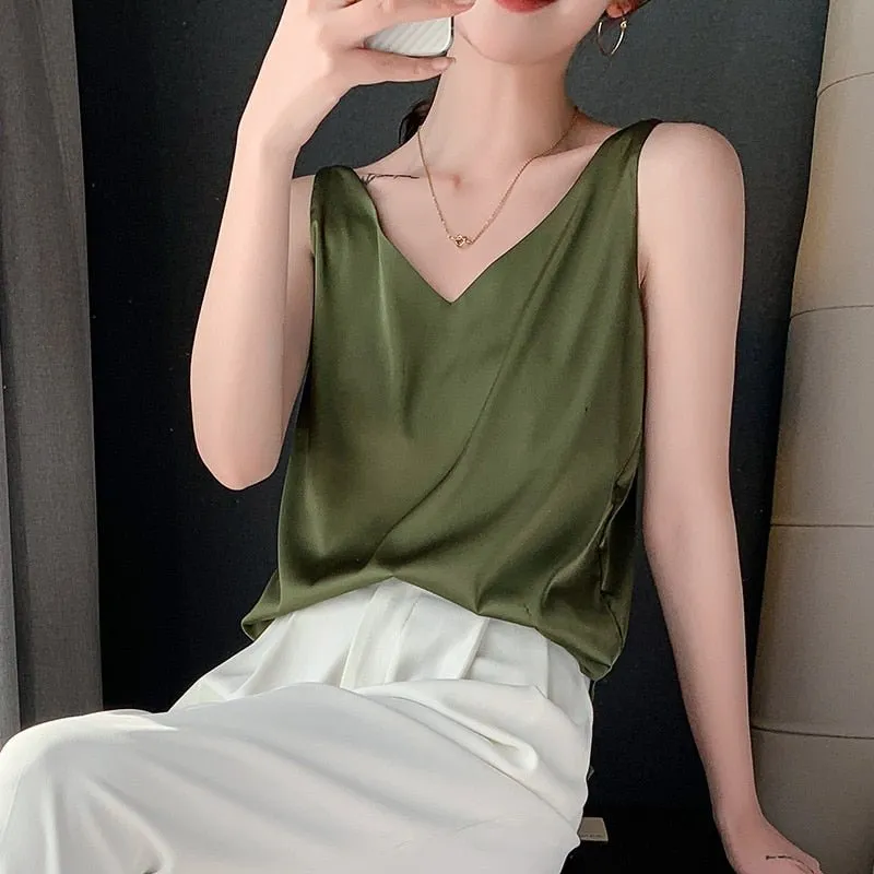 Kerenza | Silky Tank Top