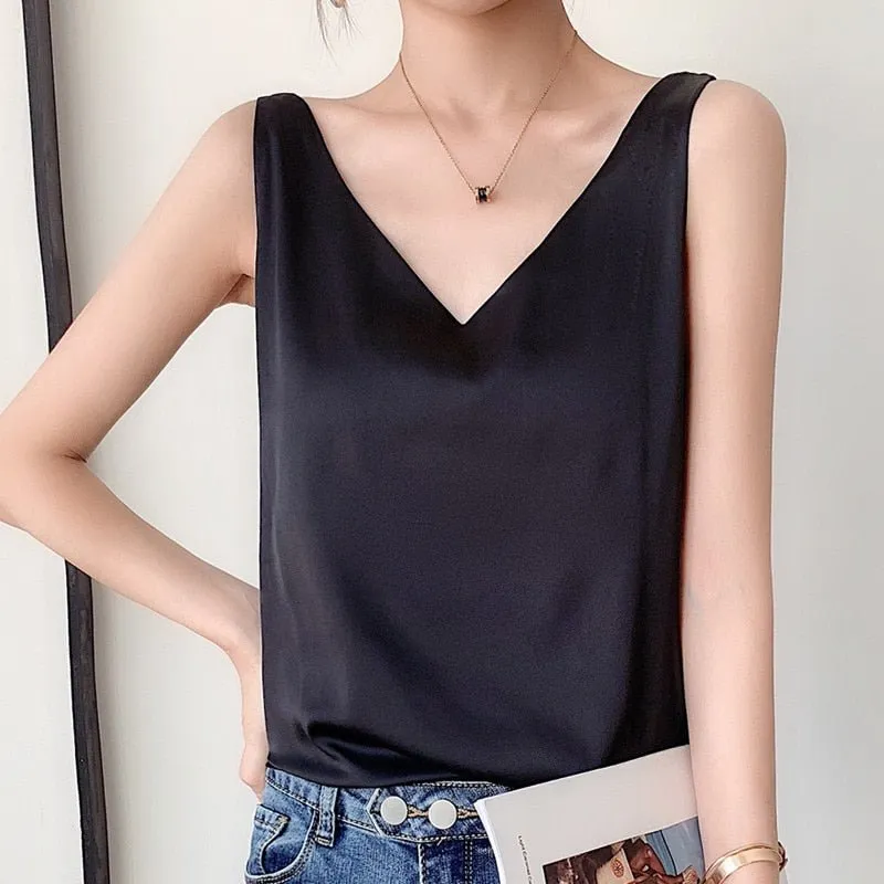 Kerenza | Silky Tank Top