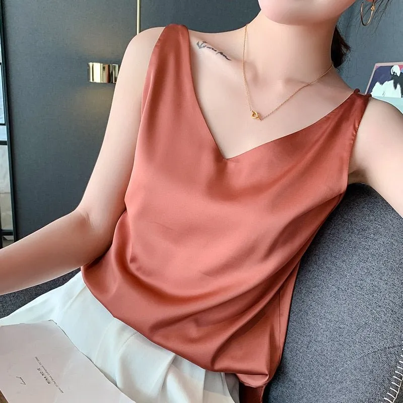 Kerenza | Silky Tank Top