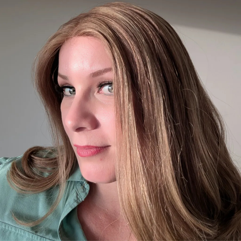 Lace Front Human Hair Wig | 14"/20" Inch Light Brown