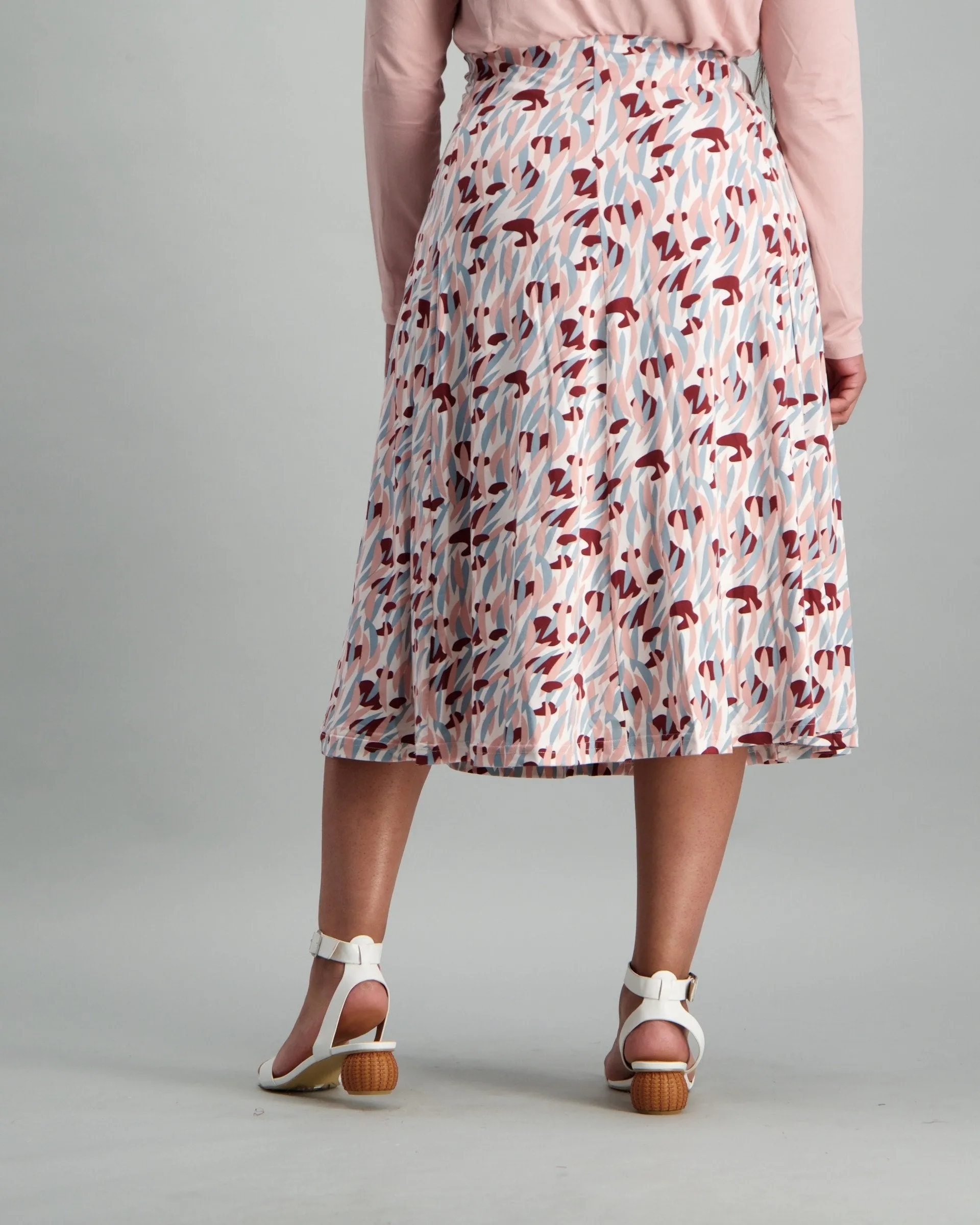 Ladies Print A-Line Skirt
