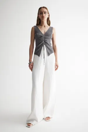 Laguna Metallic Knit Vest Top