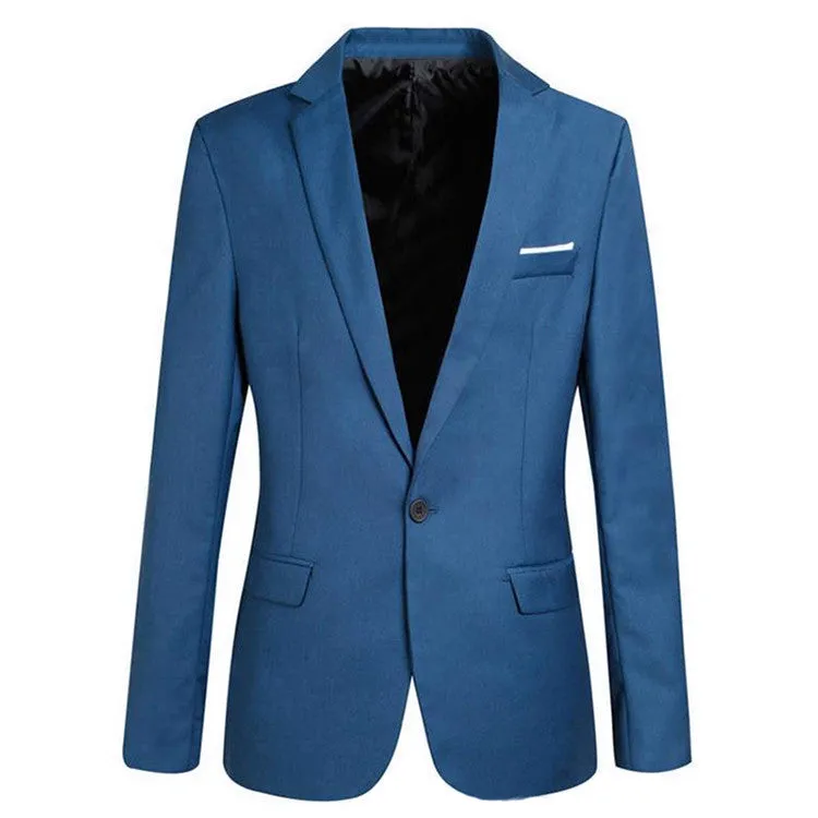 leisure Suits Men Slim small suit coat Boys and young men thin suit #MC016