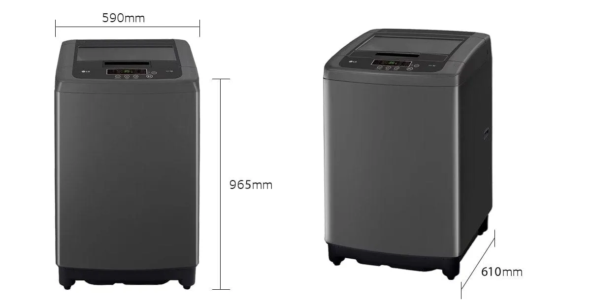 LG 13KG Top Loader Smart Inverter Washing Machine T1385NEHT2