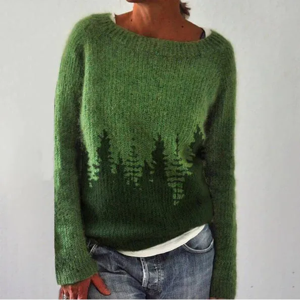 Lisa – Retro Winter Sweater