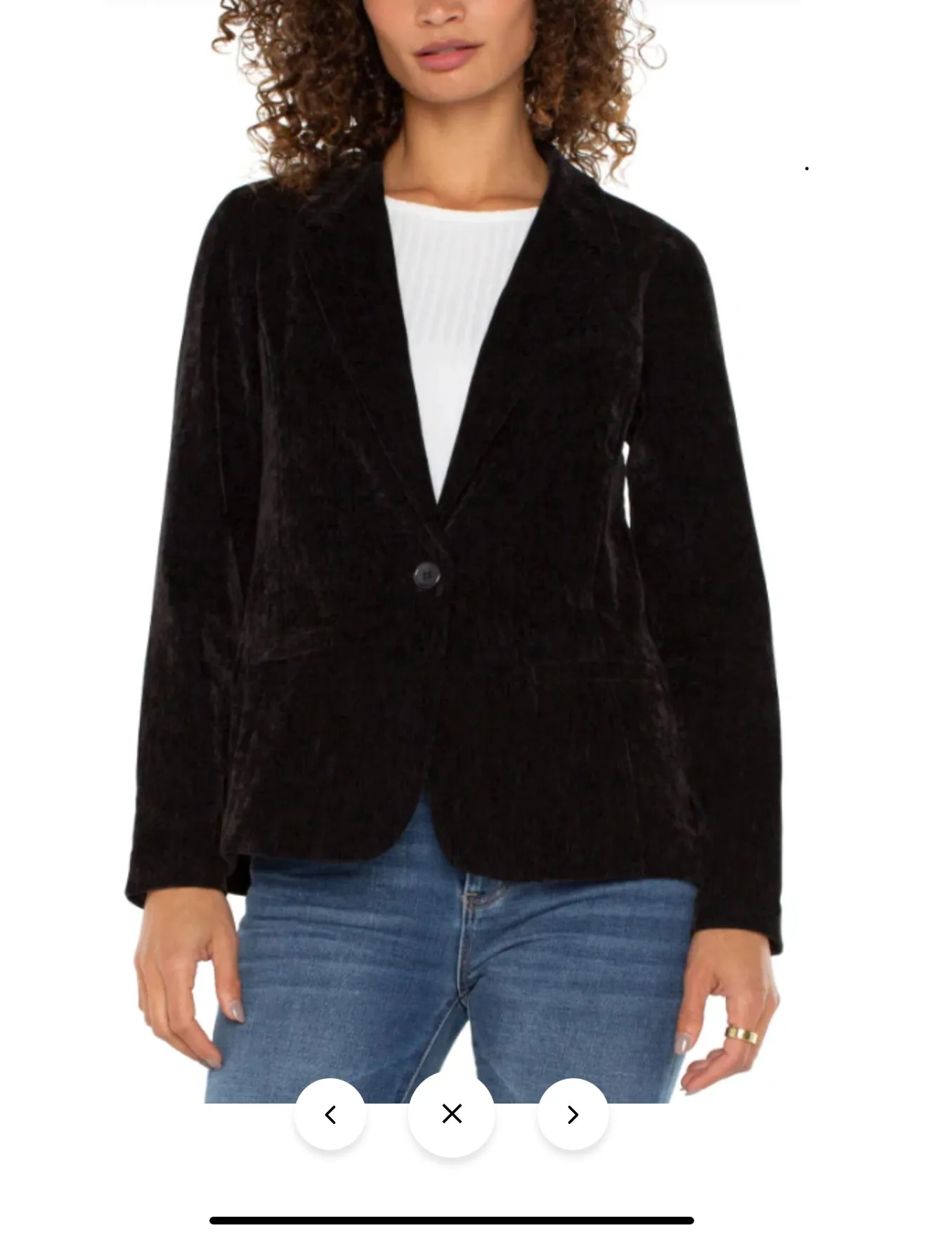LIVERPOOL - Velvet Blazer