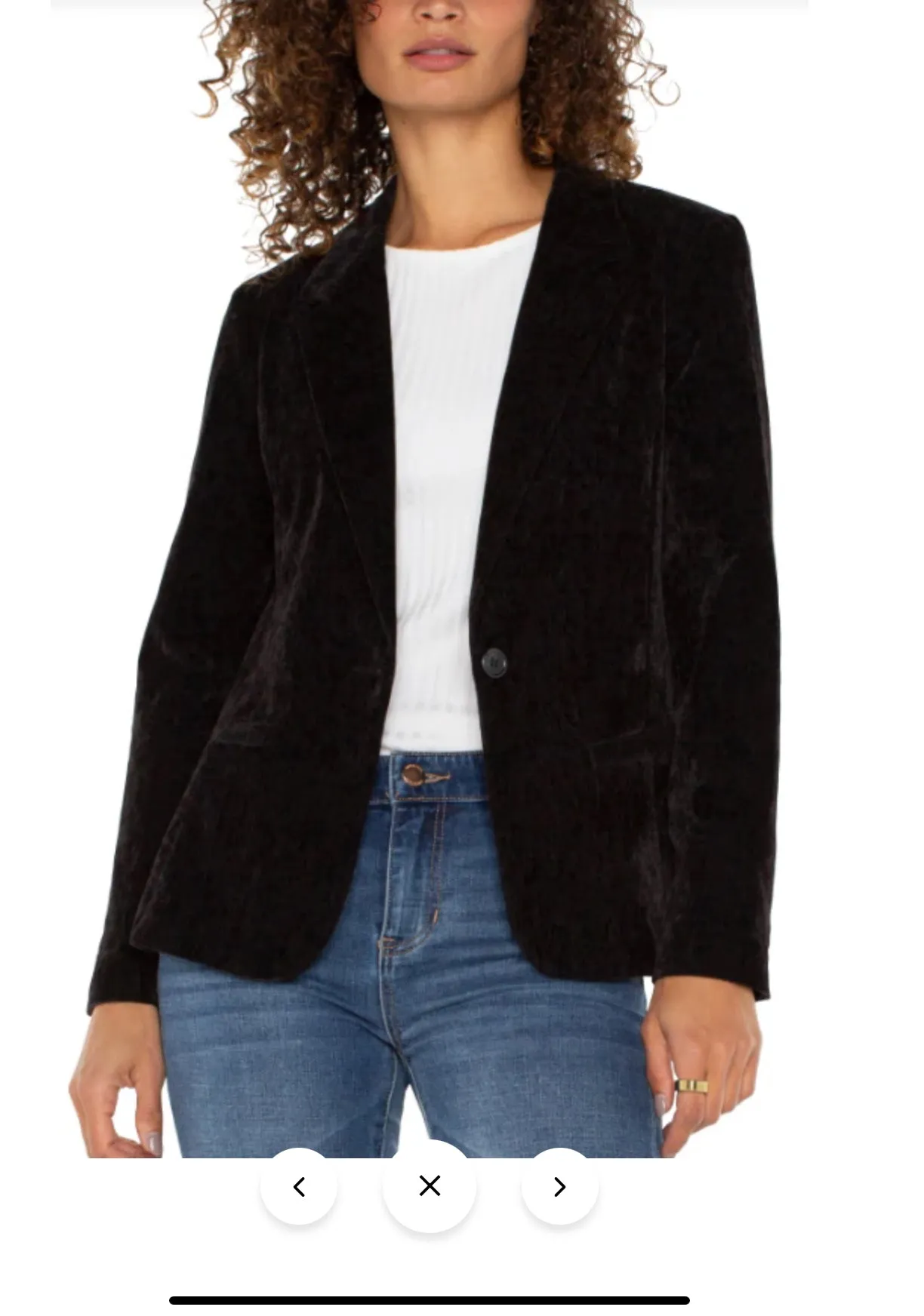 LIVERPOOL - Velvet Blazer