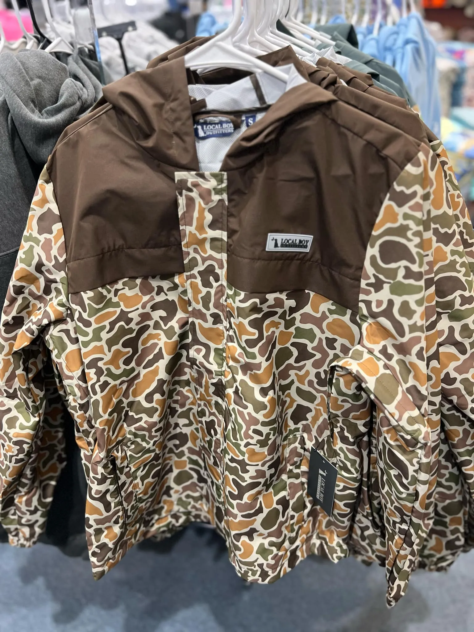 Local Boy Rain Jacket, Localflage Vintage