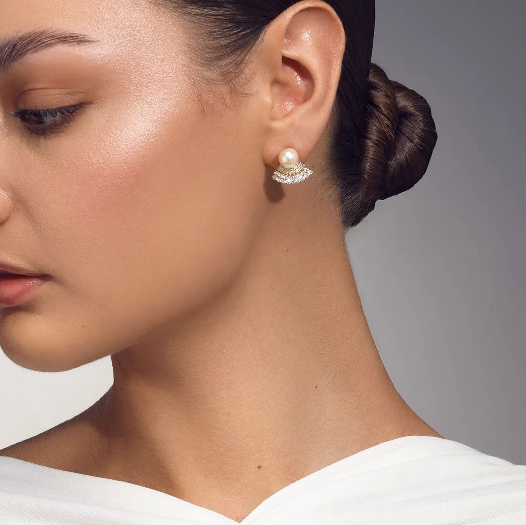Loie Earrings with Jackets
